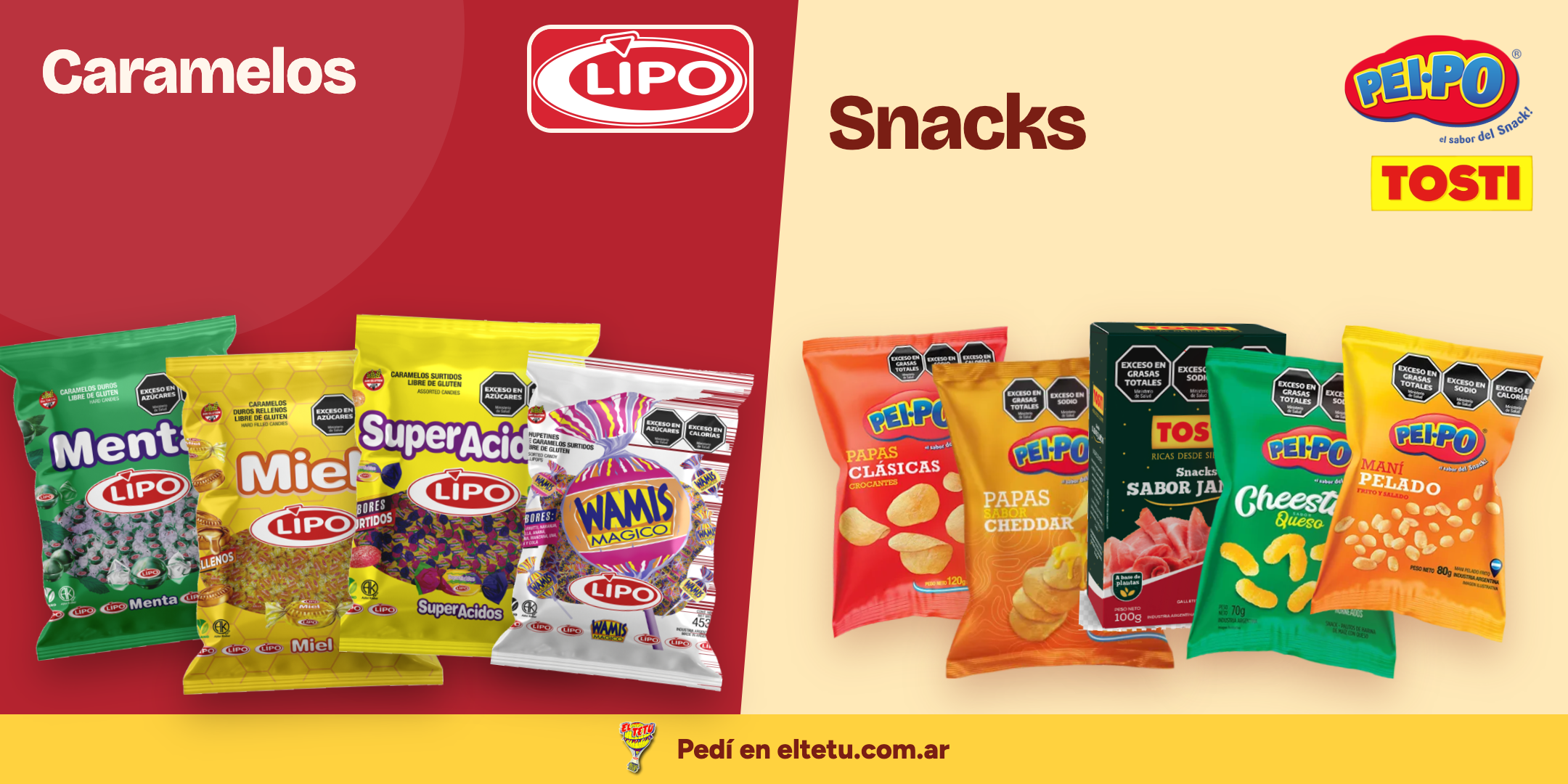 Snack/Caramelos Lista 4